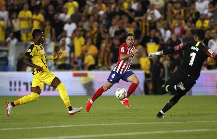 马德里竞技惊险战胜塞尔塔维戈,取得胜利 马德里竞技惊险战胜塞尔塔维戈,取得胜利