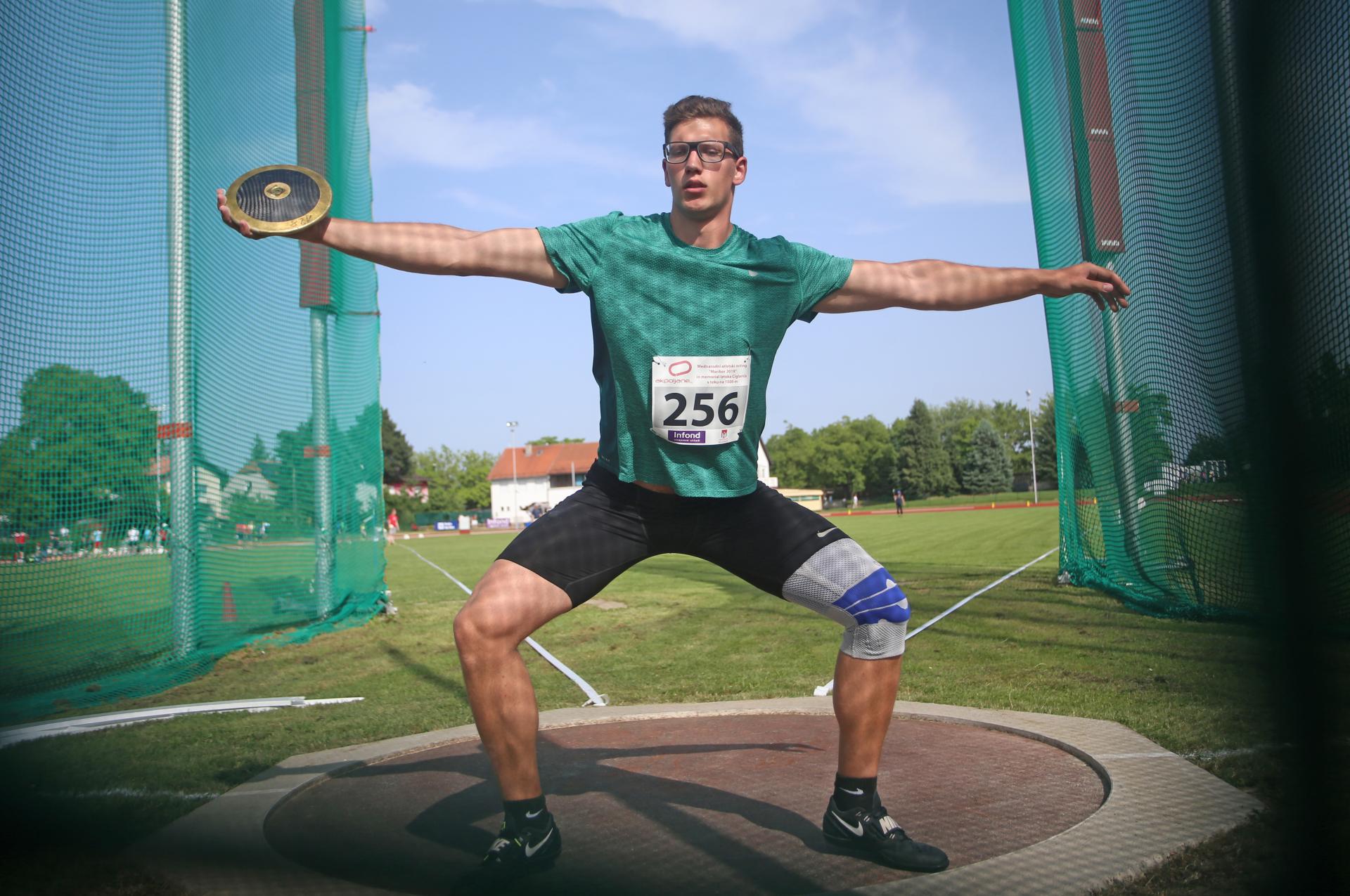 斯洛文尼亚田径选手突破个人极限