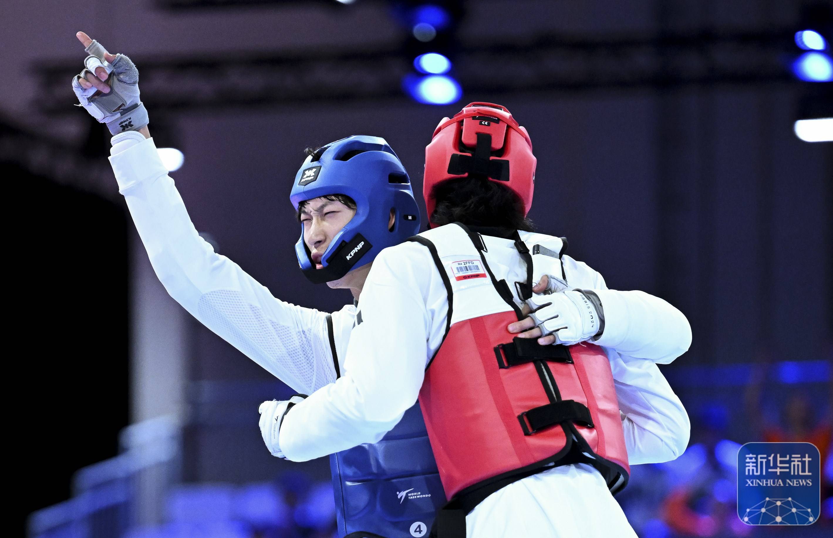 开云APP-跆拳道男子公斤级韩国选手获金牌